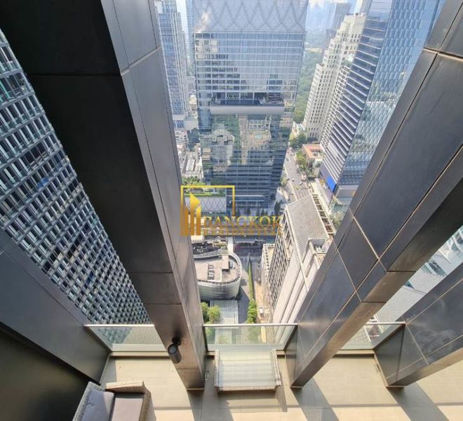 3 bed duplex penthouse for rent Noble Ploenchit 6932 image-22