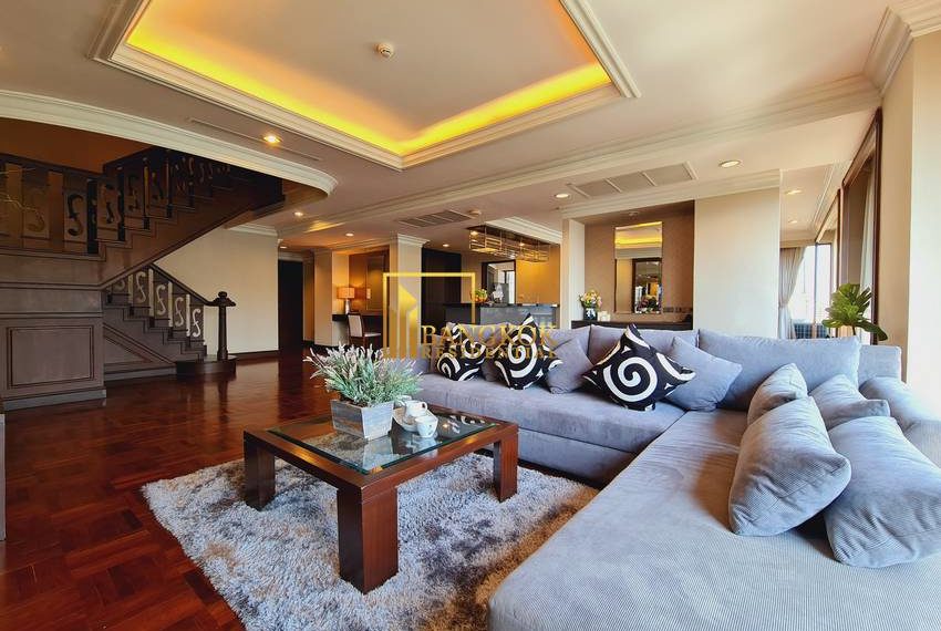 4 Bed Duplex Ploenrudee Residence For Rent 0679 image-02