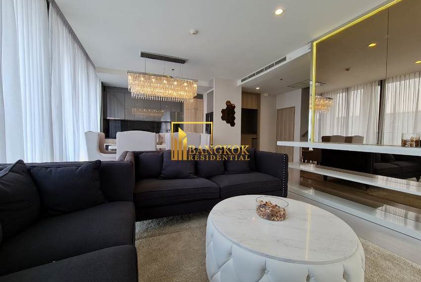 3 bed penthouse for rent Noble Ploenchit 9981 image-02