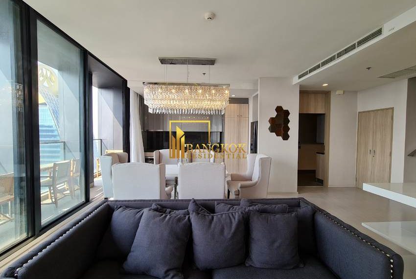 3 bed penthouse for rent Noble Ploenchit 9981 image-05