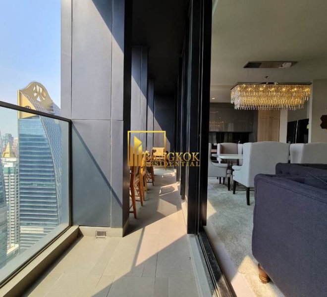 3 bed penthouse for rent Noble Ploenchit 9981 image-09