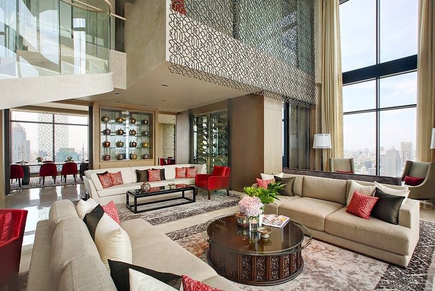 4 Bed Duplex Penthouse The St. Regis Bangkok 10707 Image-01