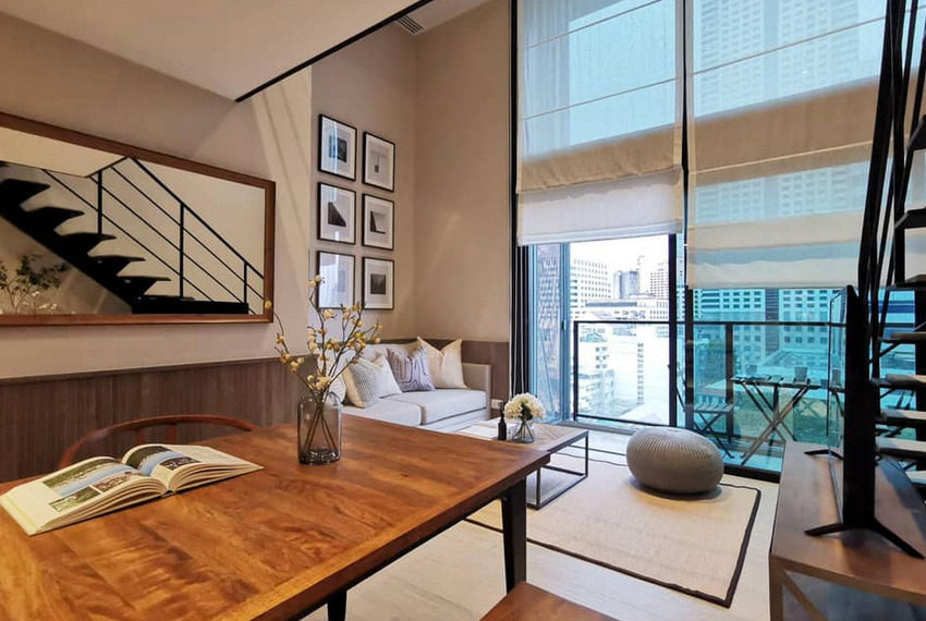 1 Bed Duplex Condo For Rent in The Lofts Silom 13189 Image-07