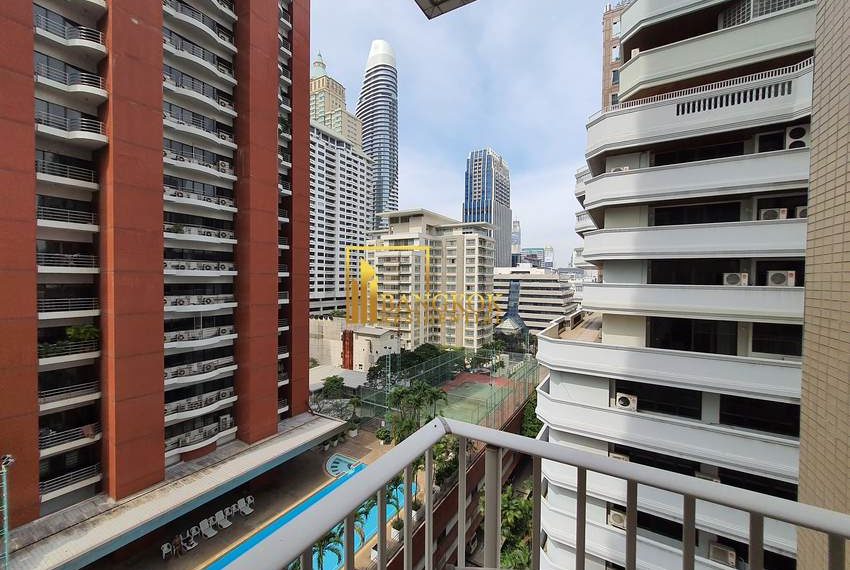1 bedroom corner unit for rent Langsuan Ville 10732 image-10