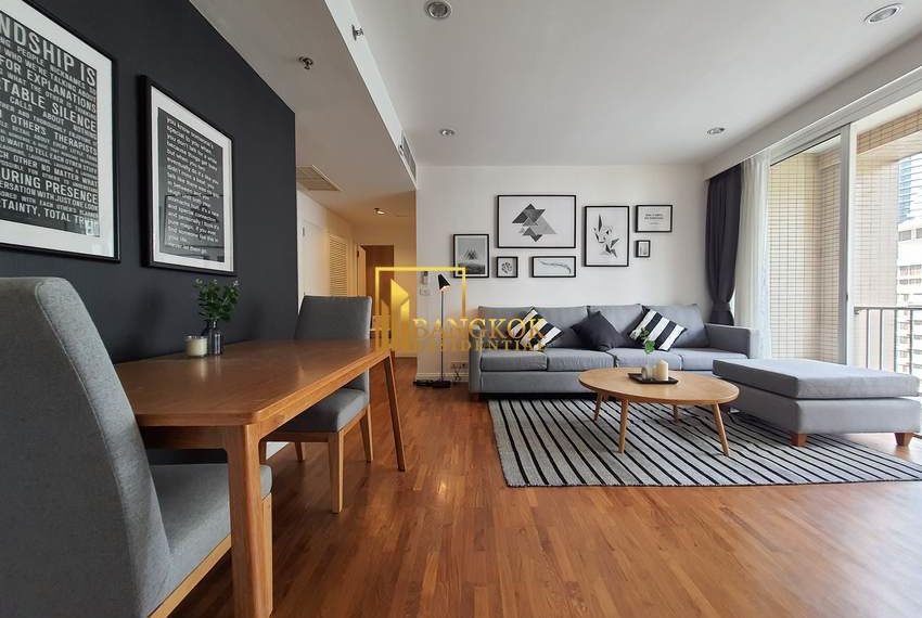 renovated 2 bed condo for rent Langsuan Ville 14393 image-01