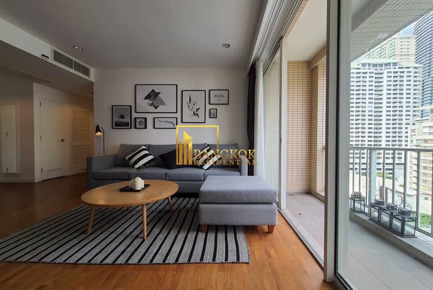 renovated 2 bed condo for rent Langsuan Ville 14393 image-02