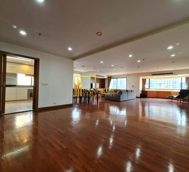 3 bedroom corner unit Baan Suanpetch for rent 6598 image-01
