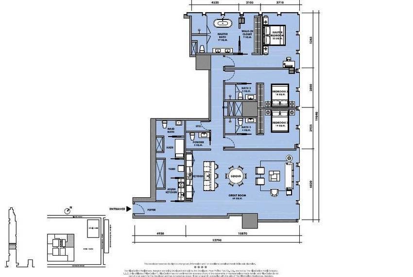 3 Bed Condo For Sale in The Ritz Carlton 14932 Image-10