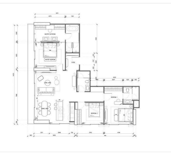 Gorgeous 3 Bedroom Luxury Condo Khun By Yoo Thong Lo 15400 Image-18